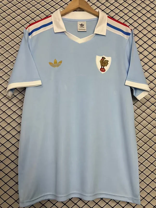 France 2026/27 Anniversary Jersey Fan Version - Back View France 2026/27 Anniversary Jersey Fan Version - Back View | KFCOOL