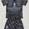 France 2026/27 Goalkeeper Grey Kids Kit Fan Version - Front View | KFCOOL
