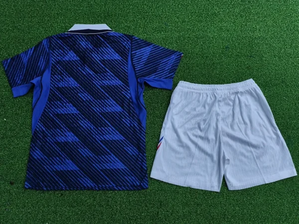France 2026/27 Home Kids Kit Player Version - Back View | KFCOOL