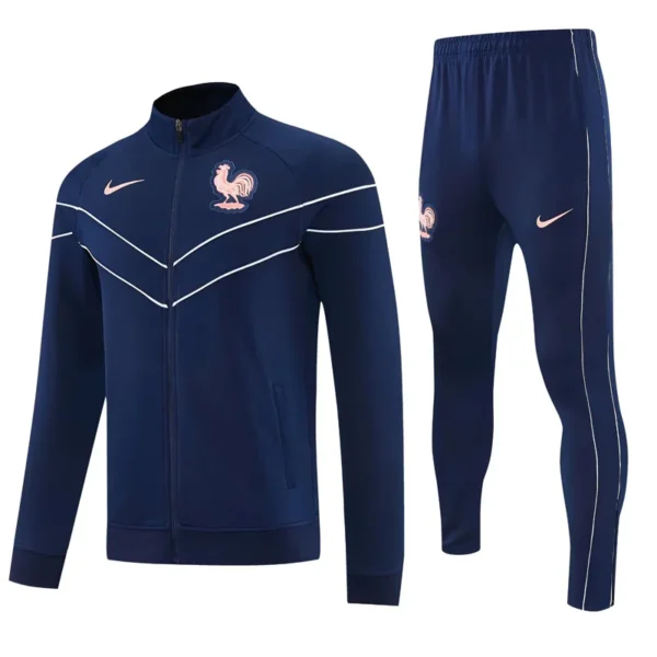 France 2026/27 Jacket Tracksuit - Front View - KFCool – Football Jerseys & Soccer Kits Store France 2026/27 Jacket Tracksuit - Front View | KFCOOL