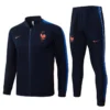 France 2026/27 Blue Jacket Tracksuit - Front View | KFCOOL