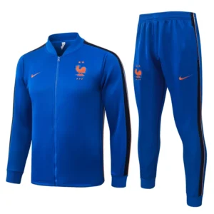 France 2026/27 Navy Jacket Tracksuit - Front View | KFCOOL