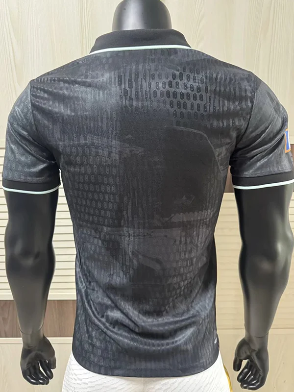 France 2026/27 Black Training Shirt Player Version - Back View France 2026/27 Black Training Shirt Player Version - Back View | KFCOOL