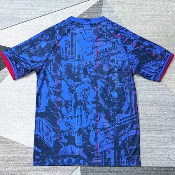 France 2026/27 Blue Special Edition Training Shirt - Back View France 2026/27 Blue Special Edition Training Shirt - Back View | KFCOOL