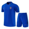 France 2026/27 Navy Training Short Suit - Front View France 2026/27 Navy Training Short Suit - Front View | KFCOOL