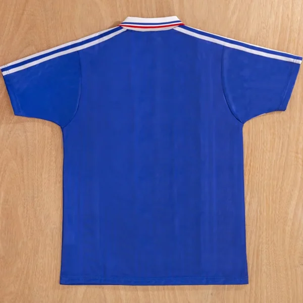 France 1994/95 Retro Home Jersey Fan Version - Back View | KFCOOL