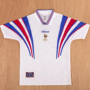 France 1996/97 Retro Away Jersey Fan Version - Front View | KFCOOL