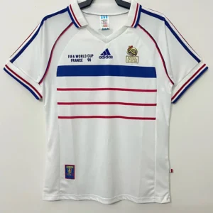 France 1998/99 Retro Away Jersey Fan Version - Front View | KFCOOL
