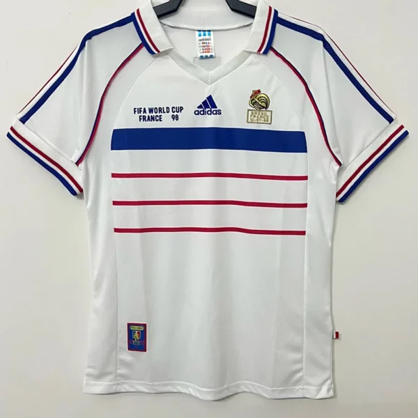 France 1998/99 Retro Away Jersey Fan Version - Front View France 1998/99 Retro Away Jersey Fan Version - Front View | KFCOOL