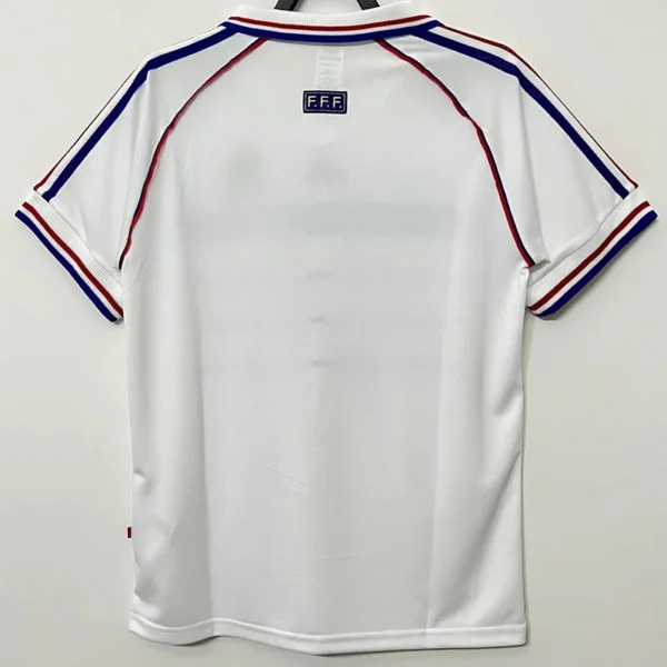 France 1998/99 Retro Away Jersey Fan Version - Back View France 1998/99 Retro Away Jersey Fan Version - Back View | KFCOOL