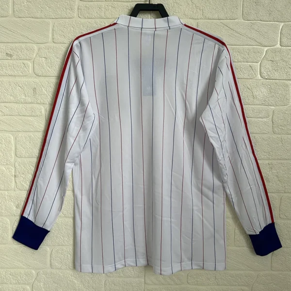 France 1980/82 Retro Away Long Sleeve Jersey Fan Version - Back View France 1980/82 Retro Away Long Sleeve Jersey Fan Version - Back View | KFCOOL