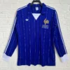 France 1980/82 Retro Home Long Sleeve Jersey Fan Version - Front View France 1980/82 Retro Home Long Sleeve Jersey Fan Version - Front View | KFCOOL