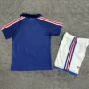 France 1984/86 Retro Home Kids Kit Fan Version - Back View | KFCOOL