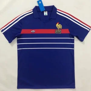 France 1984/86 Retro Home Jersey Fan Version - Front View France 1984/86 Retro Home Jersey Fan Version - Front View | KFCOOL