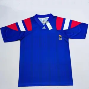 France 1992/94 Retro Home Jersey Fan Version - Front View France 1992/94 Retro Home Jersey Fan Version - Front View | KFCOOL