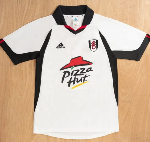 Fulham 2001/02 Retro Home Jersey Fan Version - Front View | KFCOOL