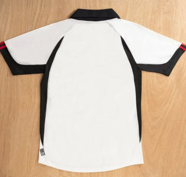 Fulham 2001/02 Retro Home Jersey Fan Version - Back View | KFCOOL