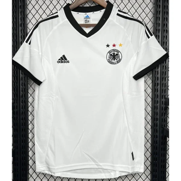 Germany 2002/03 Retro Home Jersey Fan Version - Front View Germany 2002/03 Retro Home Jersey Fan Version - Front View | KFCOOL