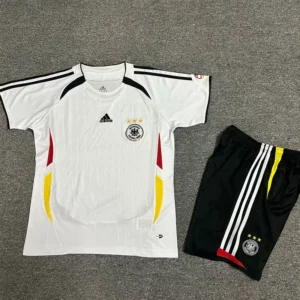 Germany 2006/07 Retro Home Kids Kit Fan Version - Front View Germany 2006/07 Retro Home Kids Kit Fan Version - Front View | KFCOOL