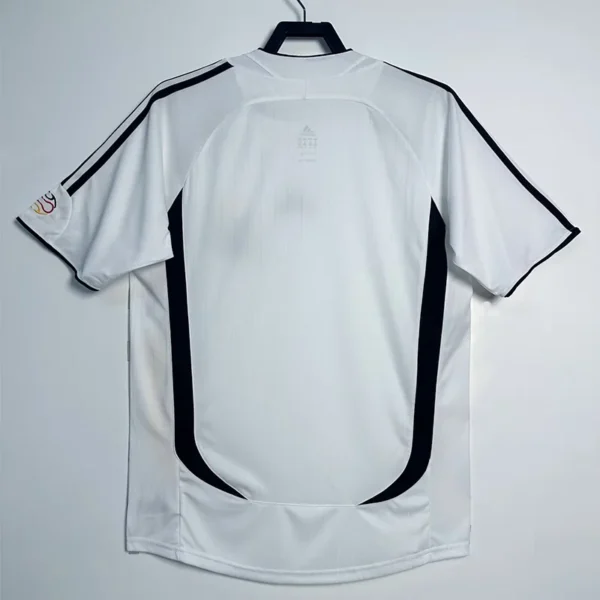 Germany 2006/07 Retro Home Jersey Fan Version - Back View | KFCOOL
