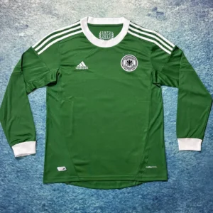Germany 2012/13 Retro Away Long Sleeve Jersey Fan Version - Front View Germany 2012/13 Retro Away Long Sleeve Jersey Fan Version - Front View | KFCOOL