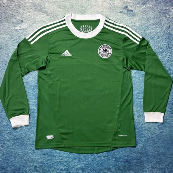 Germany 2012/13 Retro Away Long Sleeve Jersey Fan Version - Front View | KFCOOL