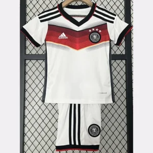 Germany 2014/15 Retro Home Kids Kit Fan Version - Front View Germany 2014/15 Retro Home Kids Kit Fan Version - Front View | KFCOOL