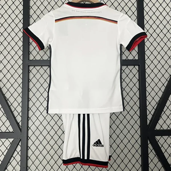 Germany 2014/15 Retro Home Kids Kit Fan Version - Back View | KFCOOL