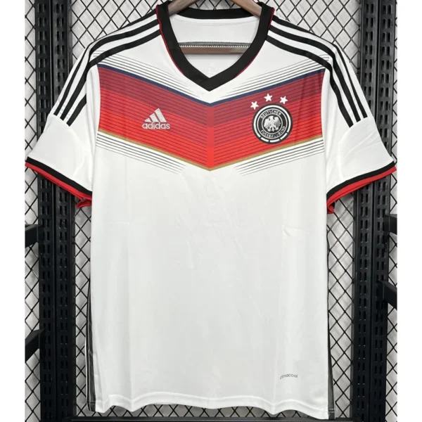Germany 2014/15 Retro Home Jersey Fan Version - Front View | KFCOOL