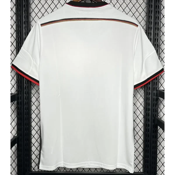 Germany 2014/15 Retro Home Jersey Fan Version - Back View | KFCOOL