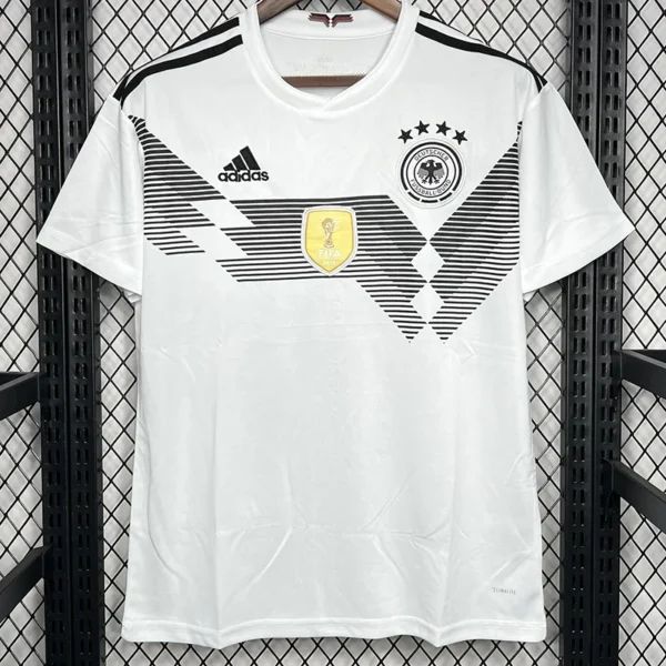 Germany 2018/19 Home Jersey Fan Version - Front View Germany 2018/19 Home Jersey Fan Version - Front View | KFCOOL
