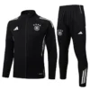 Germany 2025/26 Black Jacket Tracksuit - Front View - KFCool – Football Jerseys & Soccer Kits Store Germany 2025/26 Black Jacket Tracksuit - Front View | KFCOOL
