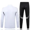 Germany 2025/26 White Black Jacket Tracksuit - Back View - KFCool – Football Jerseys & Soccer Kits Store Germany 2025/26 White Black Jacket Tracksuit - Back View | KFCOOL
