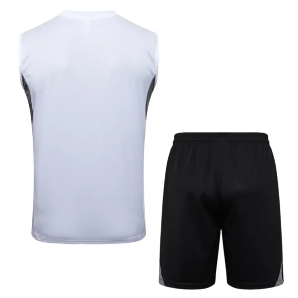 Germany 2025/26 White Sleeveless Shorts - Back View Germany 2025/26 White Sleeveless Shorts - Back View | KFCOOL