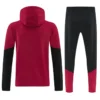 Germany 2025/26 Red Windbreaker Suit - Back View - KFCool – Football Jerseys & Soccer Kits Store Germany 2025/26 Red Windbreaker Suit - Back View | KFCOOL
