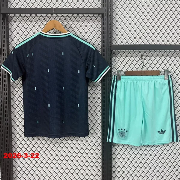 Germany 2026/27 Away Kids Kit Fan Version - Back View | KFCOOL