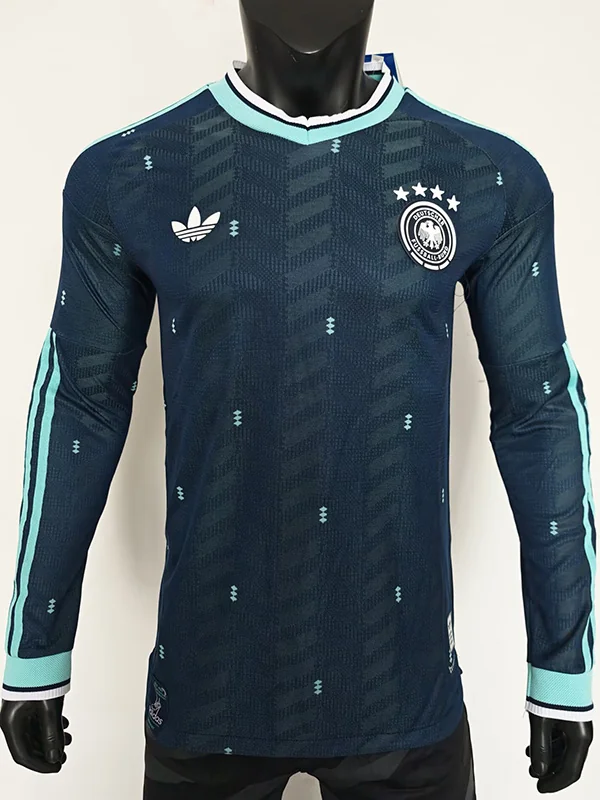 Germany 2026/27 Away Long Sleeve Jersey Player Version - Front View Germany 2026/27 Away Long Sleeve Jersey Player Version - Front View | KFCOOL