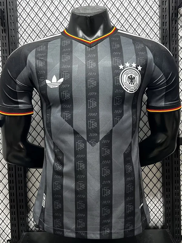 Germany 2026/27 Black Special Edition Jersey Player Version - Front View Germany 2026/27 Black Special Edition Jersey Player Version - Front View | KFCOOL