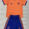 Germany 2026/27 Goalkeeper Orange Kids Kit Fan Version - Front View | KFCOOL
