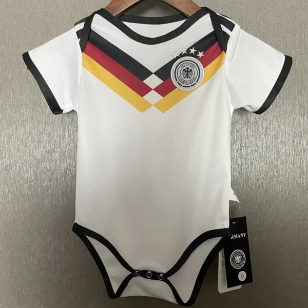 Germany 2026/27 Home Baby Bodysuit - Front View Germany 2026/27 Home Baby Bodysuit - Front View | KFCOOL