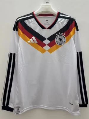 Germany 2026/27 Home Long Sleeve Jersey Fan Version - Front View | KFCOOL