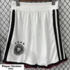 Germany 2026/27 Home Shorts Player Version - Front View | KFCOOL