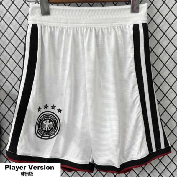 Germany 2026/27 Home Shorts Player Version - Front View | KFCOOL
