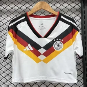 Germany 2026/27 Home Women Crop Jersey Fan Version - Front View | KFCOOL