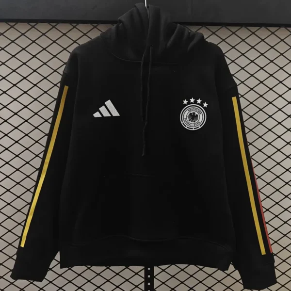 Germany 2026/27 Black Hoody - Front View | KFCOOL
