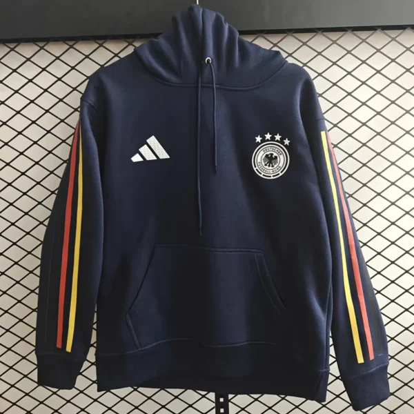 Germany 2026/27 Royal Blue Hoody - Front View | KFCOOL