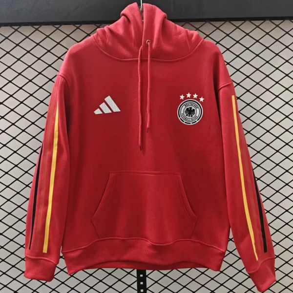Germany 2026/27 Red Hoody - Front View | KFCOOL