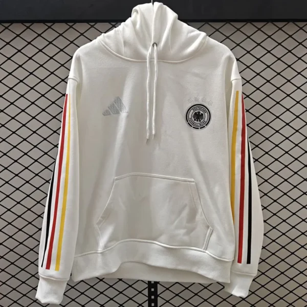 Germany 2026/27 White Hoody - Front View | KFCOOL