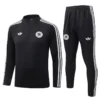 Germany 2026/27 Black Half Pull Tracksuit - Front View - KFCool – Football Jerseys & Soccer Kits Store Germany 2026/27 Black Half Pull Tracksuit - Front View | KFCOOL