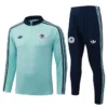 Germany 2026/27 Green Half Pull Tracksuit - Front View | KFCOOL